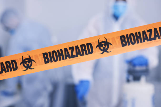 Professional Blood Cleanup technician working in Oglethorpe, GA